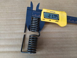 Торсійна пружина зкручування для притискного гриля Bartscher, Hendi, Horeca-Select A0GH81313