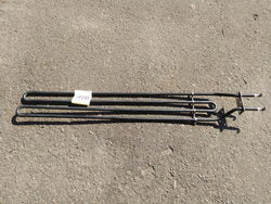 Тен нагрівач для гриля Zanussi, Electrolux KGR, WGR, E9GRE серії 2500Вт, 400В, фланець 60x30мм