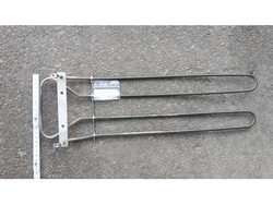 Тен для духовки, гриля, сковороди Zanussi, Electrolux 1500Вт, 400В, фланець 162x18мм