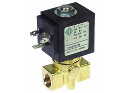 Клапан электромагнитный ODE 21A2KV25 соленоид 2-х ходовой катушка BDV08230AY 230VAC для кофемашины NUOVA SIMONELLI