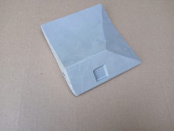 Відбійник внутрішній 144x38x130mm різьблення 1/4"/M6 для картоплечистки Fimar/Angelo Po 696407