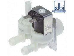 Клапан подачі води соленоїд Elbi для льодогенератора Electrolux, Icematic, Scotsman, Simag Т45, N90 серії, подв.прям. 230VAC
