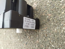 Мотор редуктор двигун лопаток LIP 123MR, LIP 133, LIP 132 для льодогенератора Icematic, Scotsman, Simag