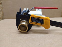 Кран зливний, кульовий клапан для макароноварки Zanussi підключення 1" на штуцер.