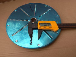 Диск-терка 3mm D=205mm для овочерізки Horeca-Select/GAM/MCC-Trading-International 699917