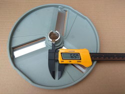 Диск-терка 3mm D=205mm для овочерізки Horeca-Select/GAM/MCC-Trading-International 699917