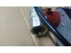 Кран зливний шаровий клапан GRUNER 224D-230-BOFI200N-001 для пароконвектомату Electrolux, Giorik, Zanussi підключення 3/4" на 3/4"