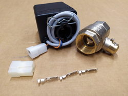 Кран зливний Enolgas R3505P00 шаровий клапан для пароконвектомата Lainox, Ambach, CITI підключення 1" на 1"