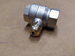 Кран зливний Enolgas R3505P00 шаровий клапан для пароконвектомата Lainox, Ambach, CITI підключення 1" на 1"