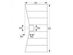 Крыльчатка вентилятор турбина для пароконвектомата Fagor, Öztiryakiler, Rosinox ø350мм