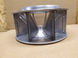 Крильчатка вентилятор турбіна для пароконвектомату Angelo Po FC611, FM611 серії ø238мм