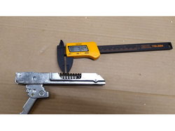 Петля дверей шарнір для конвекційної печі, пароконвектомата Tecnoeka, Piron, SMEG, Venix