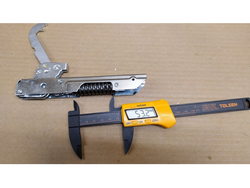 Петля дверей шарнір для конвекційної печі, пароконвектомата Tecnoeka, Piron, SMEG, Venix