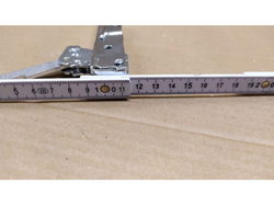 Петля дверей шарнір для конвекційної печі, пароконвектомата Tecnoeka, Piron, SMEG, Venix