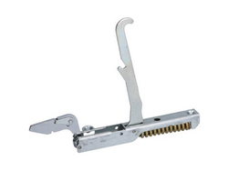 Петля дверей шарнір для конвекційної печі, духовки Smeg Alfa, ліва