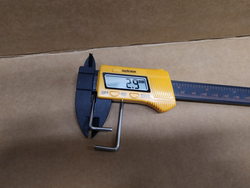 Скоба замка ручки дверей для пароконвектомата Electrolux, Foinox, Lainox, Leventi, Mareno, Olis 0C6978 R61620132 54мм.