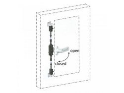 Замок, сердцевина механизма двери для пароконвектомата Electrolux, MBM, Modular, Tecnoinox