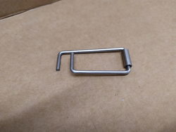 Скоба замка ручки дверей для пароконвектомата Eloma, Primax, Tecnoeka, Retigo 61мм.