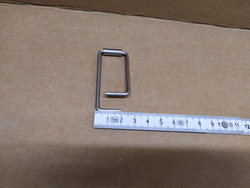 Скоба замка ручки дверей для пароконвектомата Eloma, Primax, Tecnoeka, Retigo 61мм.