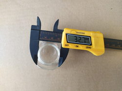 Скло камери плафон для піцца печі Fimar, Foinox, GGF, OEM, Pizza-Group ø57мм