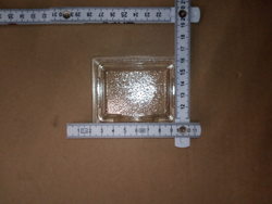 Скло камери плафон для піцца печі Cuppone, Prismafood, Moretti, Pizza-Group 80x65мм