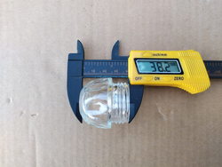 Стекло камеры плафон для пицца печи Angelo-Po, MBM, Pizza-Group 40мм