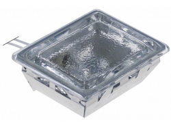 Скло камери плафон для піцца печі Cuppone, Sveba-Dahlen 70x55мм КОМПЛЕКТ