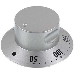 Ручка регулювання температури духовки для плити Gorenje 145746 сріблястий