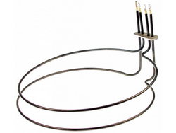 Тен для пароконвектомата, конвекційної печі Zanussi, Juno 418470 3000W 230V фланець 85х30mm