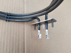 Тен для духовки, конвекційної печі Smeg 418508 2700W 230V фланець 70x22mm (універсальний)