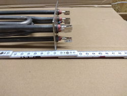 Тен бойлера для пароконвектомата Fagor 416606 9000W 230V фланець 55x105mm