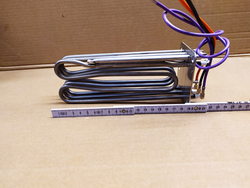 Тен бойлера для пароконвектомата Rational, Metos, Alba 418369 9000W 230V фланець 82x82mm