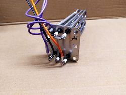 Тен бойлера для пароконвектомата Rational, Metos, Alba 418369 9000W 230V фланець 82x82mm