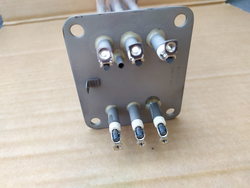 Тен бойлера для пароконвектомата Retigo 420360 12000W 230V фланець 83x95mm