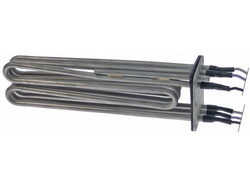 Тен бойлера для пароконвектомата Convotherm 417733 13300W 230V фланець 82x82mm