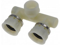 Зєднувач шлангів тройник для пароконвектомата Rational CM, SCC серії. 8664.1301