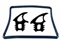 Уплотнитель двери резинка для пароконвектомата Fimar, Lainox, Mareno, Olis, 600x440мм