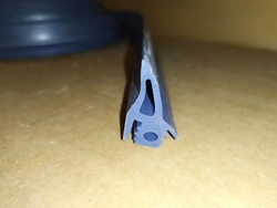 Уплотнитель двери резинка для пароконвектомата Eloma, Palux, 2275мм