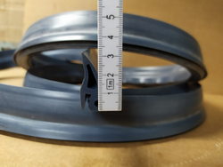 Уплотнитель двери резинка для пароконвектомата Eloma, Palux, 2275мм