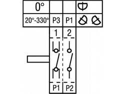 Пакетний перемикач кулачковий EGO 42.02900.000 4202900000 для Angelo Po, Inoxtrend, Cuppone