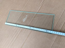 Скло для дверей піца печі Cuppone, Zanussi, ITALFORNI 330x120x8мм