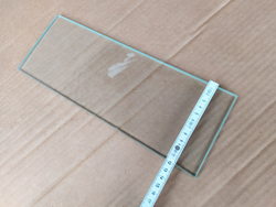 Скло для дверей піца печі Cuppone, Zanussi, ITALFORNI 330x120x8мм