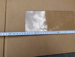 Скло дверей для піци печі Fimar, GAM, GGF. 250x100x5мм