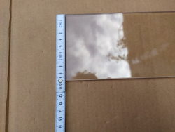 Скло дверей для піци печі Fimar, GAM, GGF. 250x100x5мм