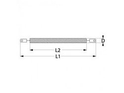 Тен спіраль нагрівальна 500Вт, ø7,0х355/260мм для піци печі Roller-Grill PZ 660
