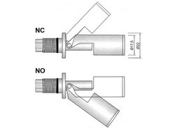 Вимикач поплавковий RSF74Y100RN Crydom для посудомийної машини Miele/Winterhalter 345446