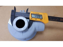 Зливне коліно дренажне для посудомийної машини Colged, Elettrobar, Apach, Amika