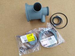 Зливне коліно дренажне для посудомийної машини Electrolux, Zanussi LS6, LS8, WT50 серії