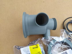 Зливне коліно дренажне для посудомийної машини Electrolux, Zanussi LS6, LS8, WT50 серії