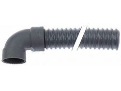 Сливной шланг отводной для посудомоечной машины изогнут/прямой, ø40мм/40мм. 1500мм